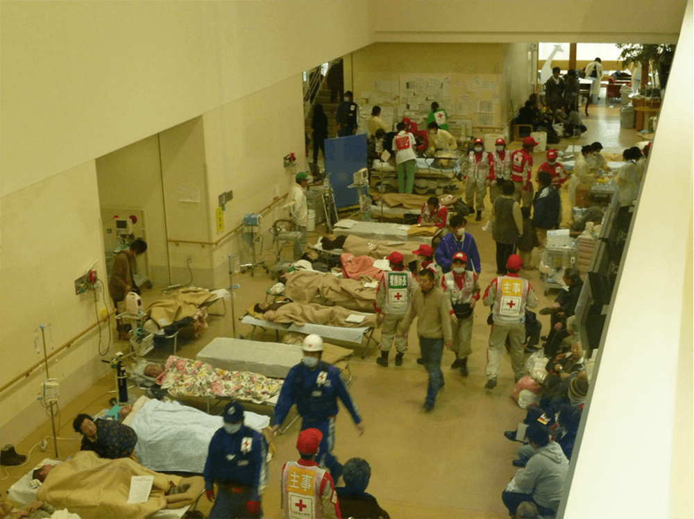 石巻赤十字病院内の写真